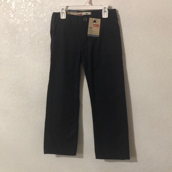 Levis Boys 505 Chinos Regular Pants - Picture 2 of 9